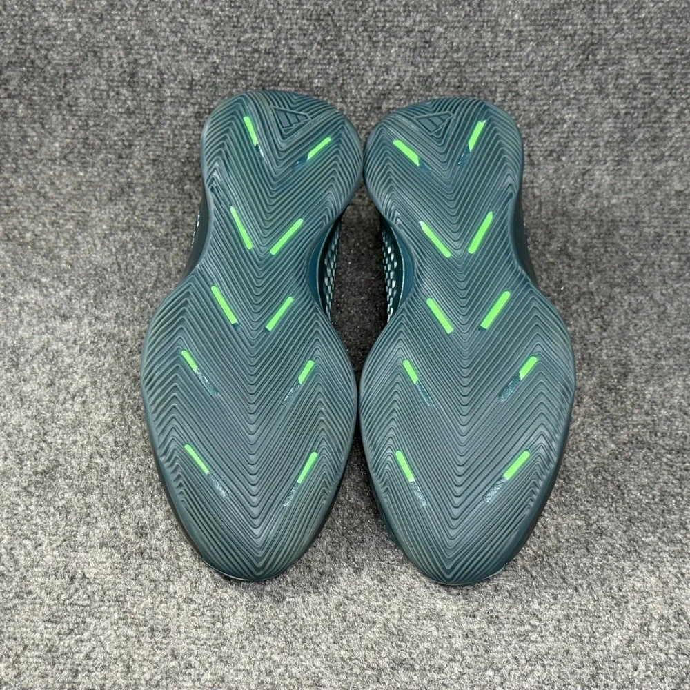 Adidas Anthony Edwards 1 Low Basketball Shoes Men's 9 Turquoise Black Athletic